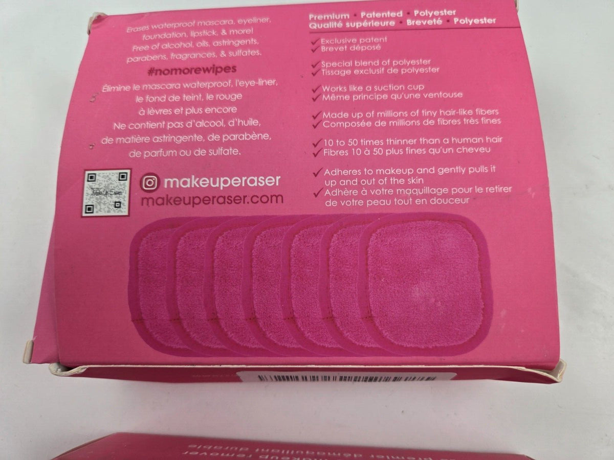 MakeUp Eraser Original Makeup Remover Towels - 2 Pack, 14 Erasers, Water Only