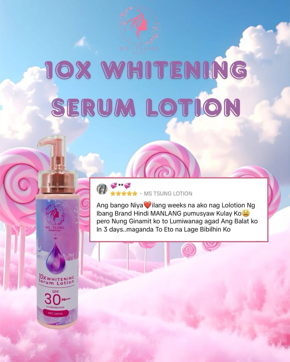 Serum Lotion & Whitening Soap Bundle for Skin Brightening & Hydration