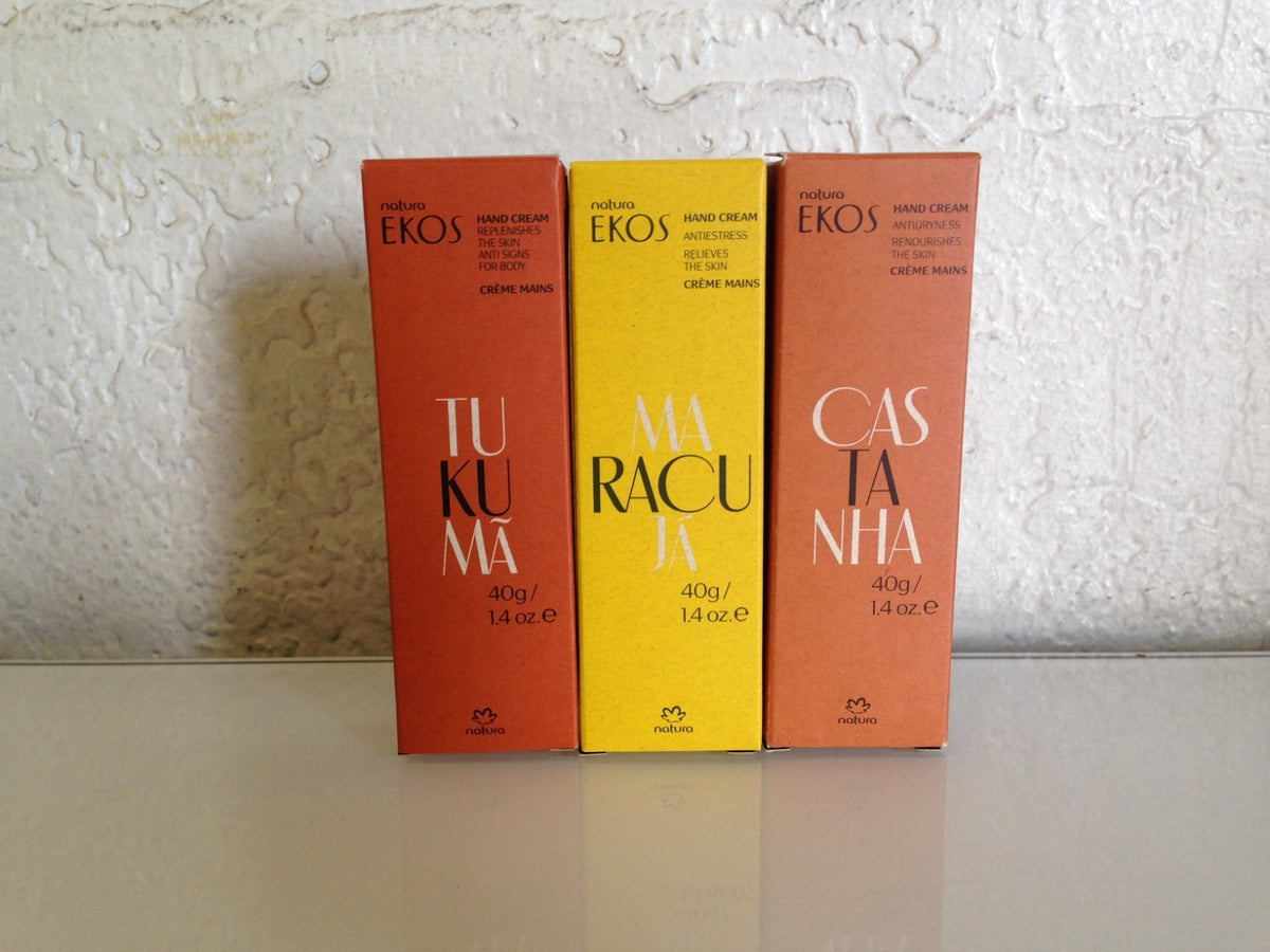 Moisturizing Hand Cream Set with Amazonian Bio-Actives - 3 Pack