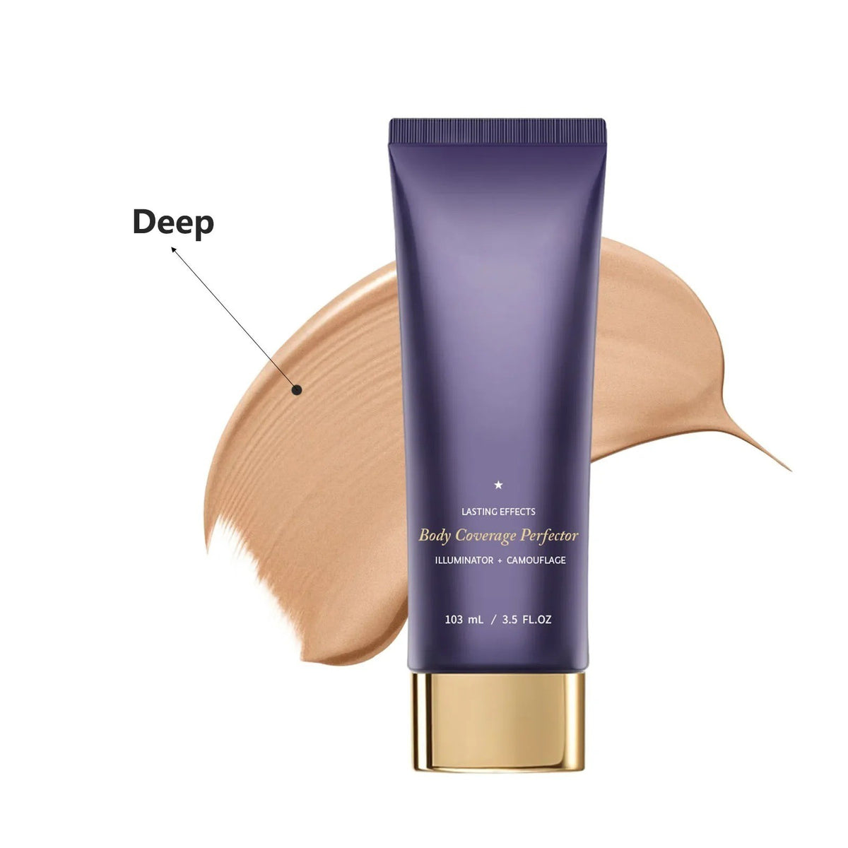 Full Coverage Waterproof Body Foundation Concealer 103ml | 4 Shades