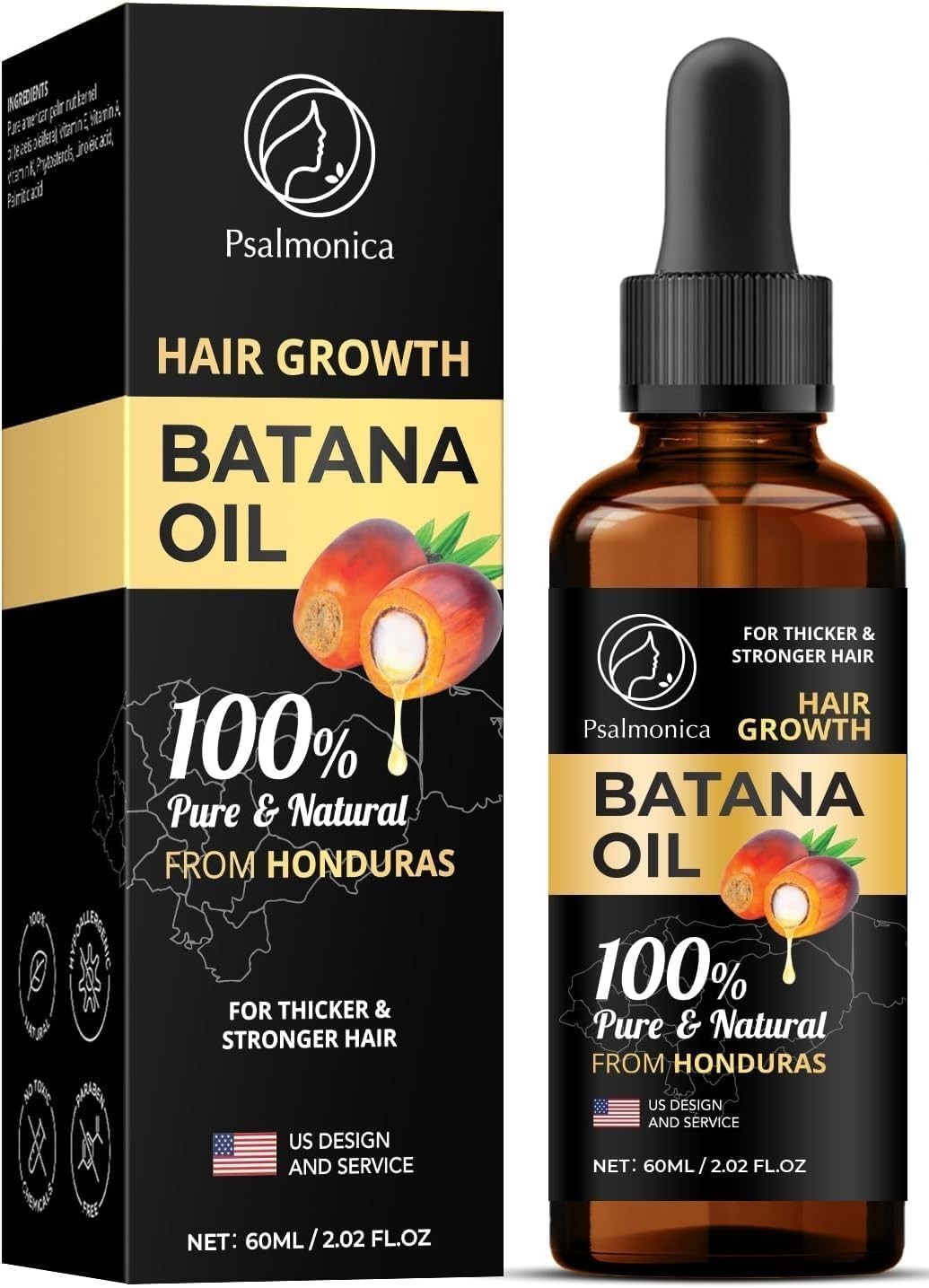 Batana Root Activator Scalp Serum for Hair Loss & Thinning