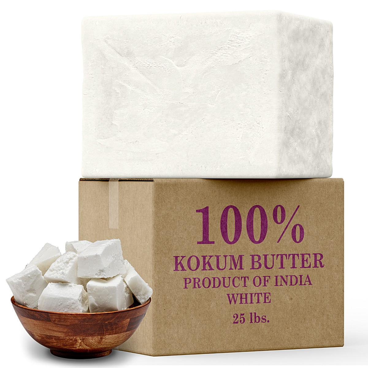 Raw Kokum Butter 100% Pure Natural Cold Pressed
