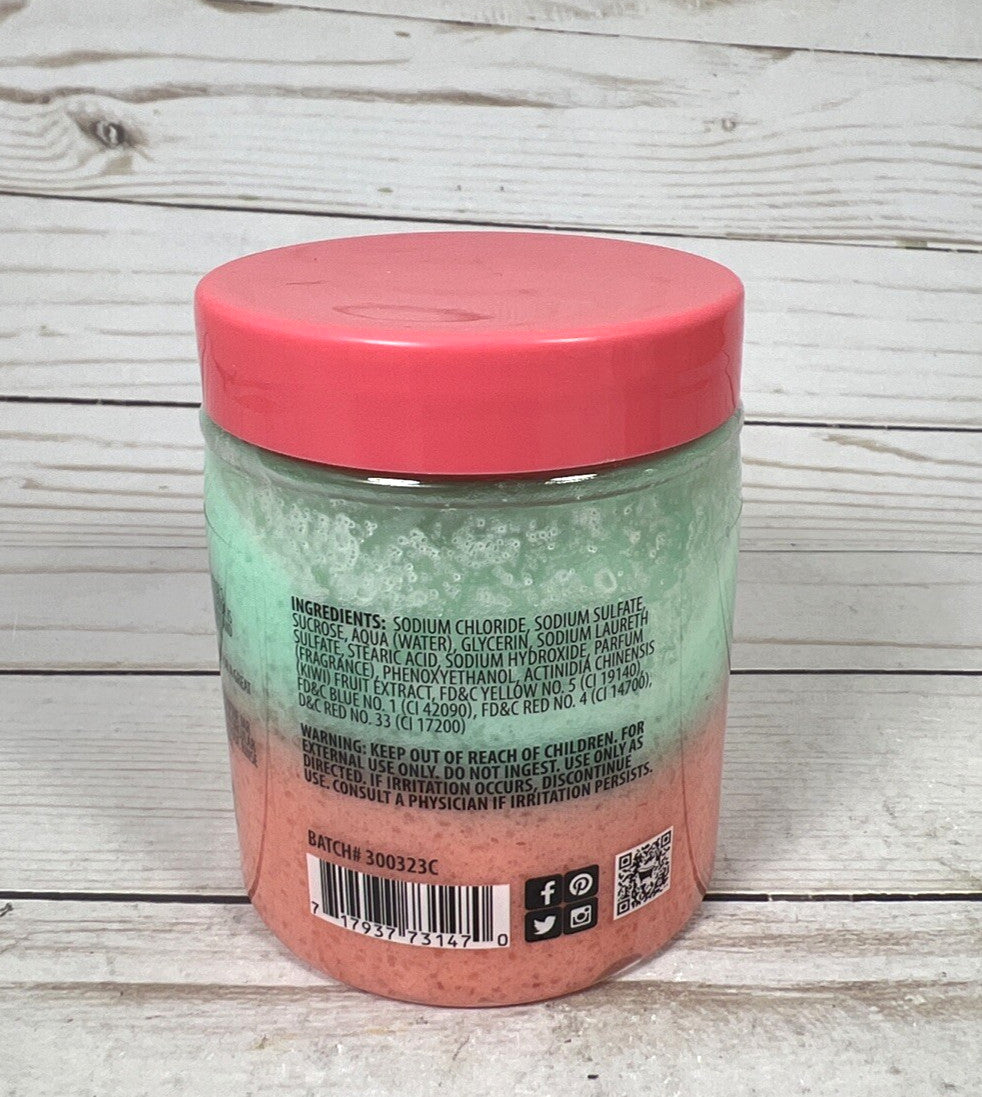 ONYX Bathhouse Watermelon Splash Foaming Body Scrub w/ Kiwi Oil 14oz