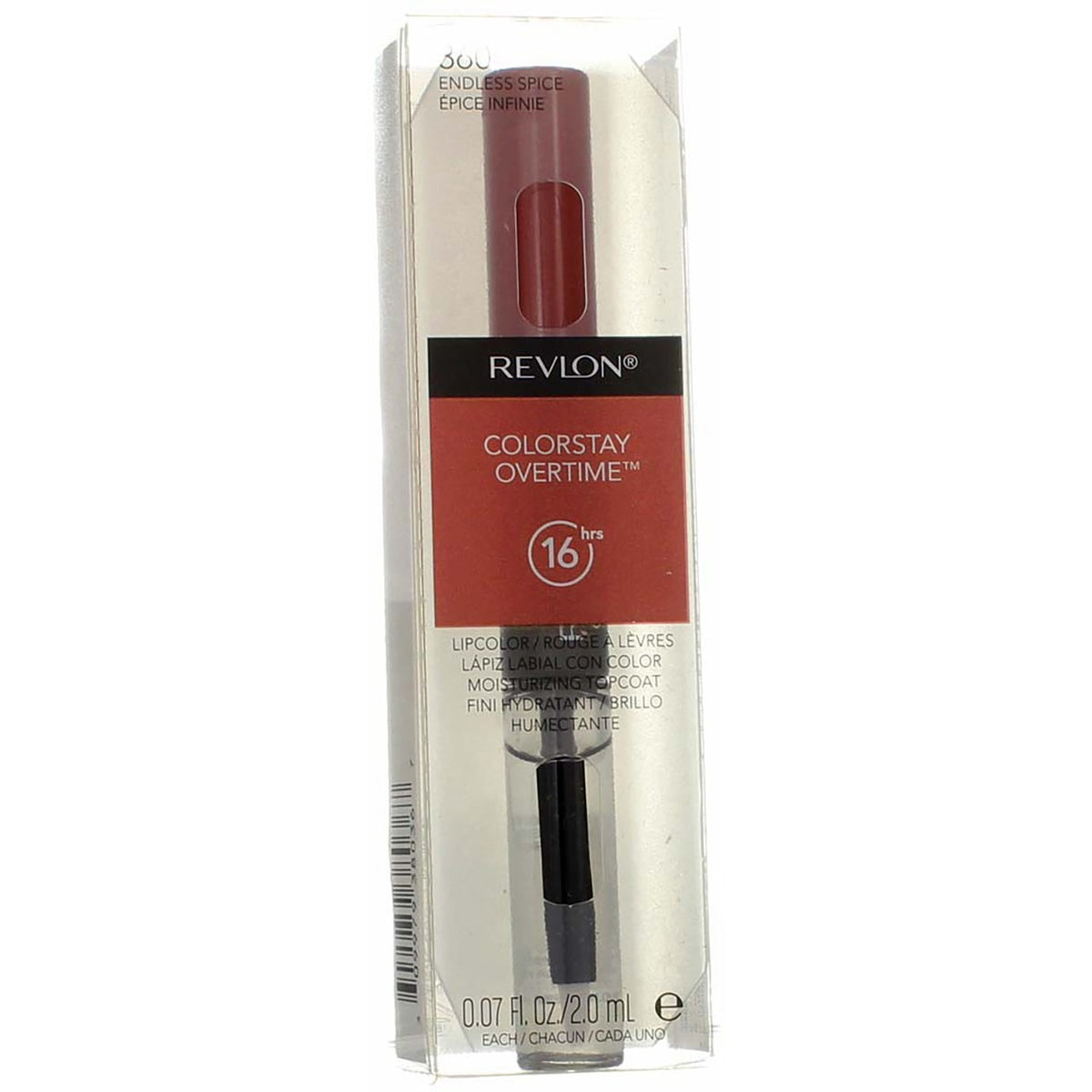 Revlon ColorStay Overtime Lip Color Endless Spice 360 – Long-Lasting Lipstick