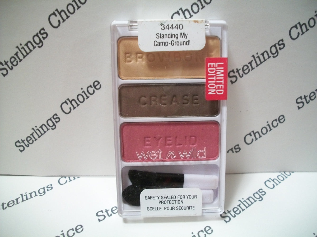 Wet n Wild ColorIcon Eyeshadow Trio Ltd Ed - Standing My Camp-Ground