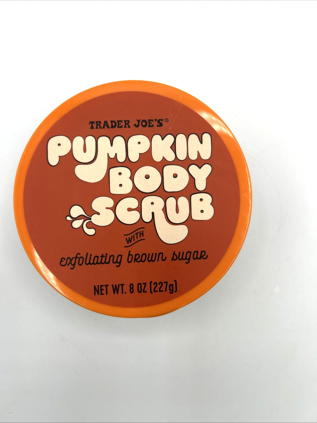 Trader Joe's Pumpkin Body Scrub Exfoliating Brown Sugar 8 oz Limited