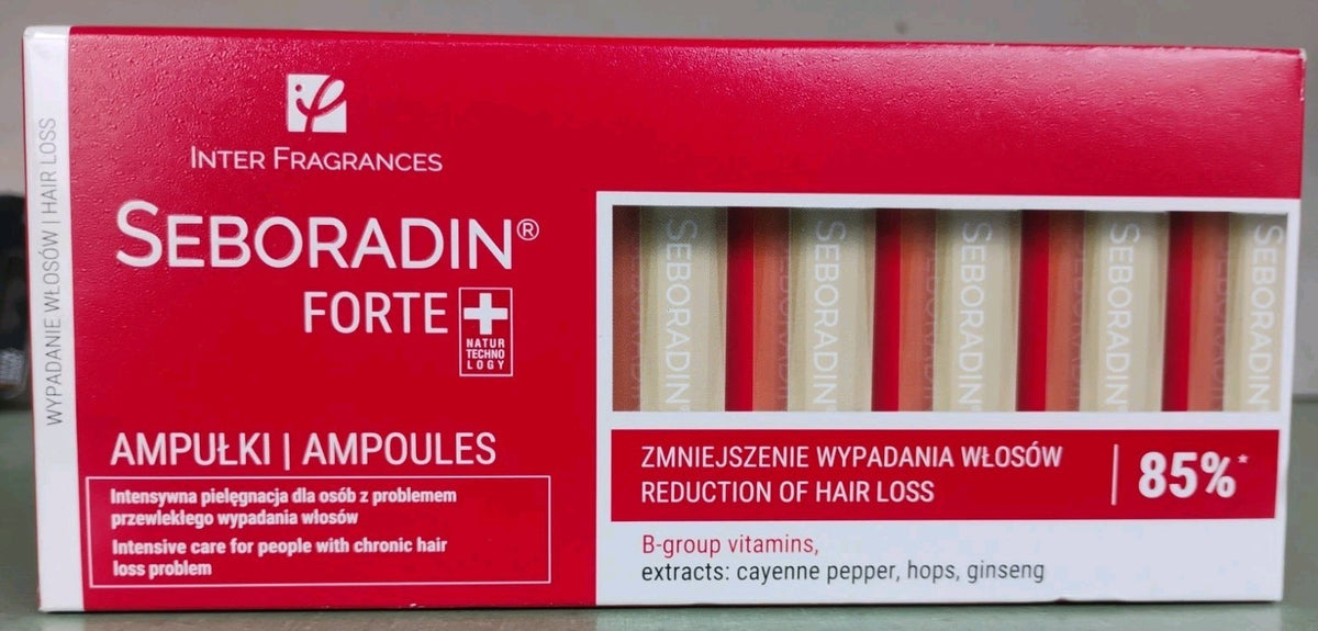 Hair Growth Treatment Ampoules - 14 x 5.5ml Seboradin