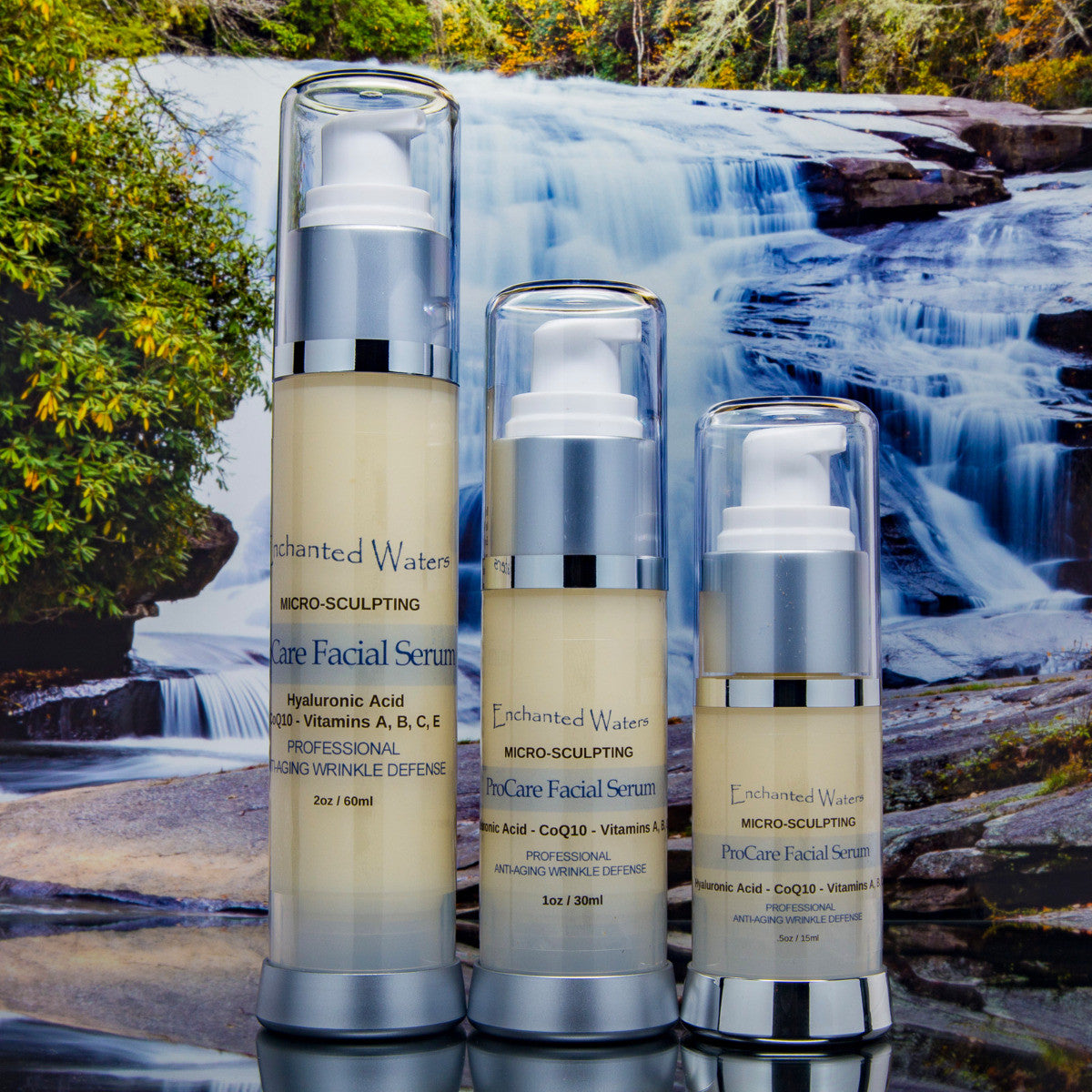 ProCare Facial Serum Anti-Aging Wrinkle Defense with CoQ10 & Hyaluronic Acid