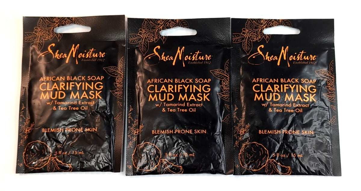 African Black Soap Clarifying Mud Mask Tea Tree Oil
