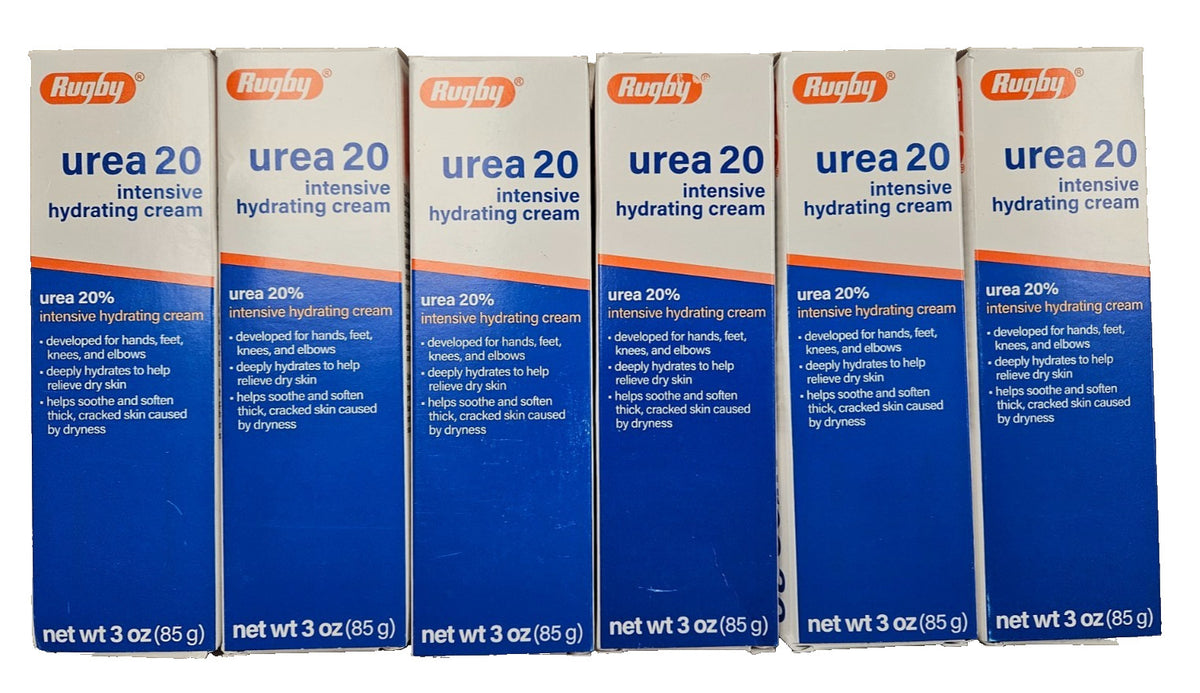 Urea 20% Intensive Hydrating Cream - 3oz (6 Pack)