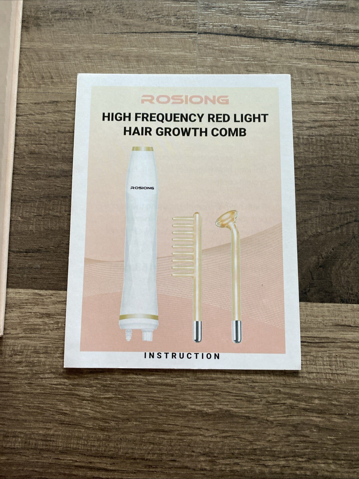 Hair Growth Comb - Rosiong Red Light Therapy Device for /x