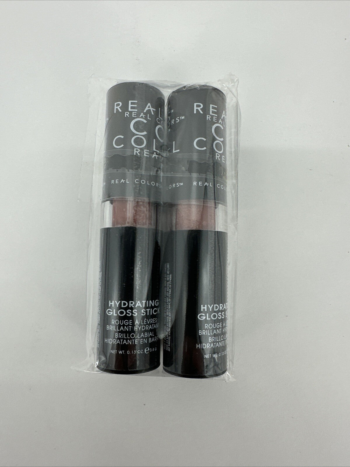 Hydrating Lip Gloss Stick Set - Nude Colors, 2 Pack, 0.13oz Each