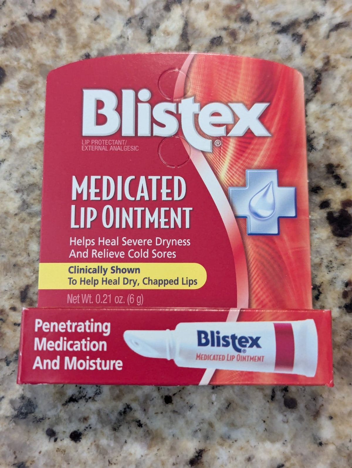 Medicated Lip Balm Set - Heal Dry Chapped Lips, 3 Pack 0.21 oz
