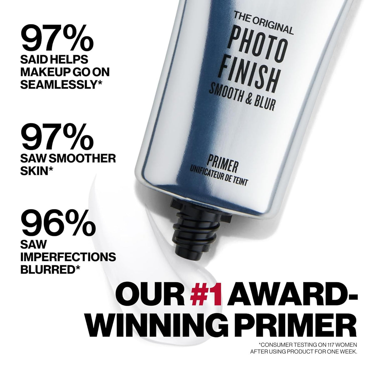 Face Primer Makeup Blur & Smooth Base - Instantly Creates Flawless Finish
