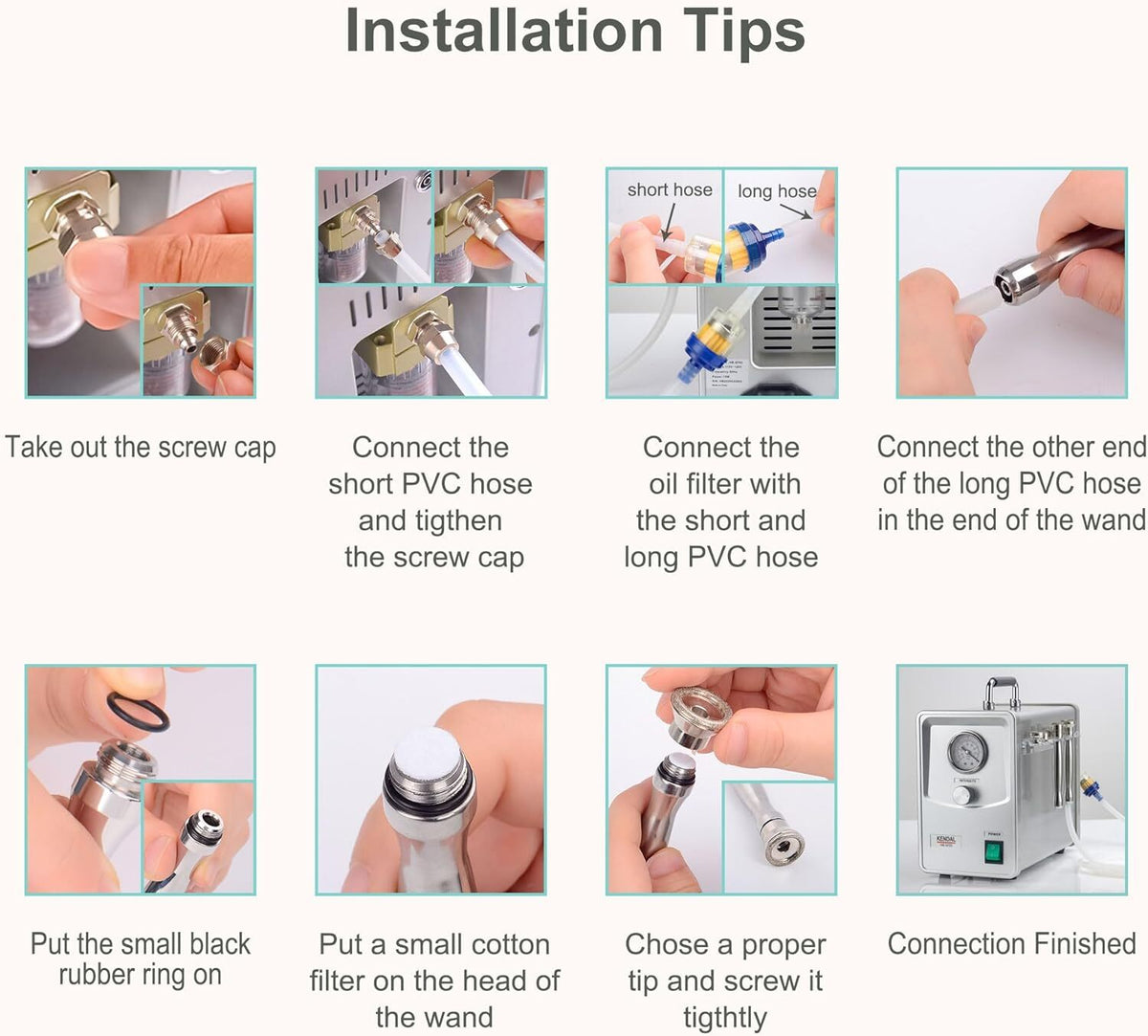Professional Diamond Microdermabrasion Facial Machine with Power Suction