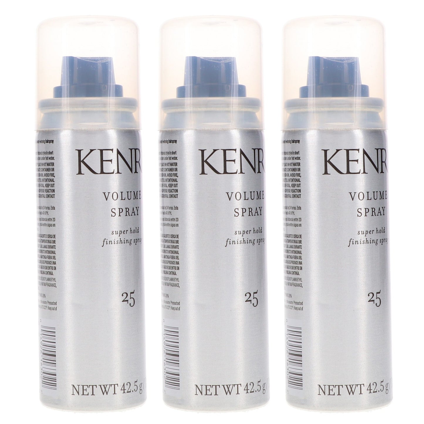 Kenra Volume Spray Hair Spray #25 - 1.5 oz 3 Pack for Long-Lasting Volume