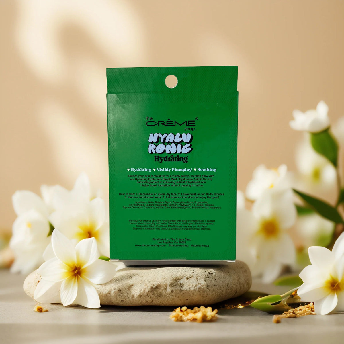 Hyaluronic Acid Facial Sheet Masks - 5 Pack