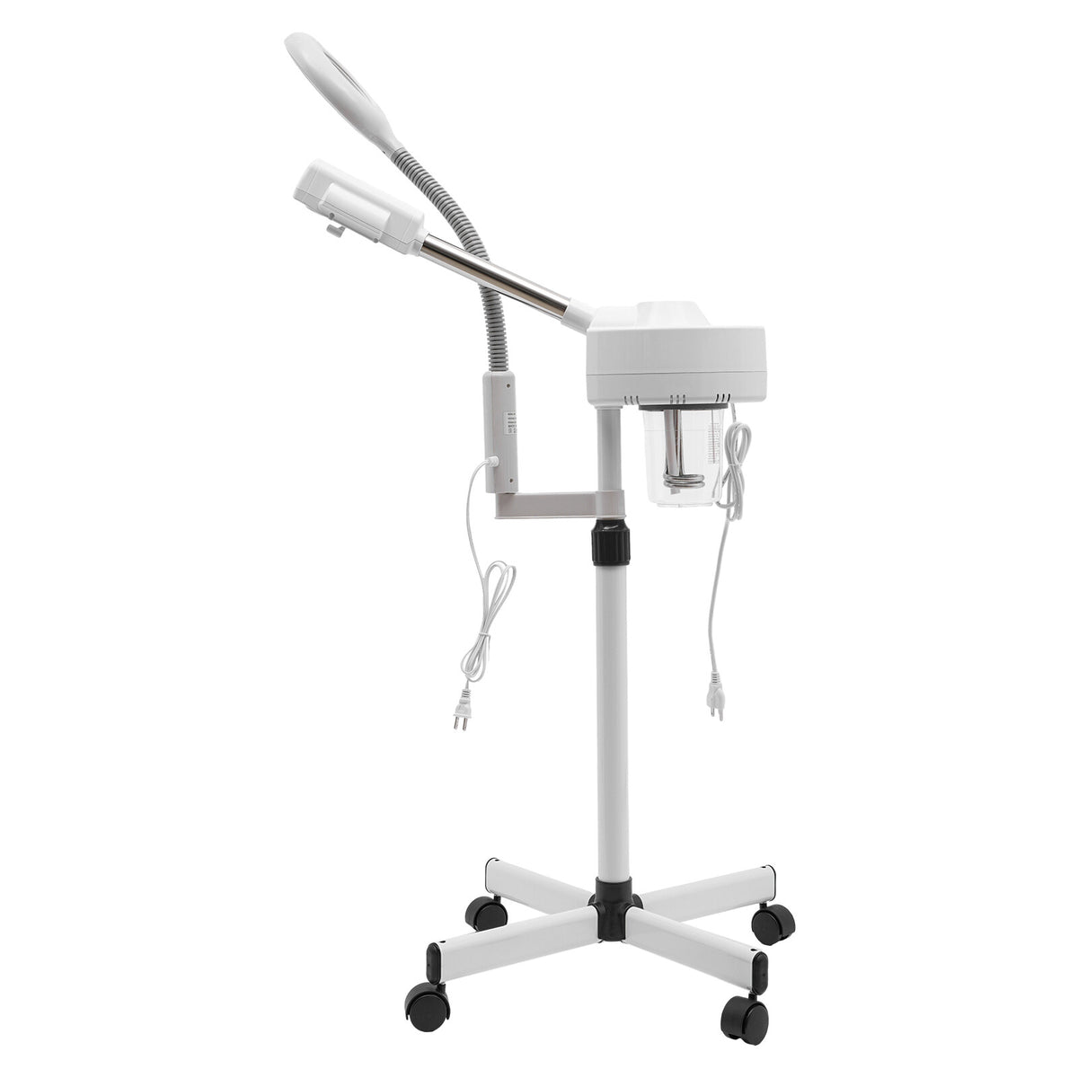2-in-1 Hot Facial Steamer with 5X LED Magnifying Lamp and Ozone Spa Skin Care
