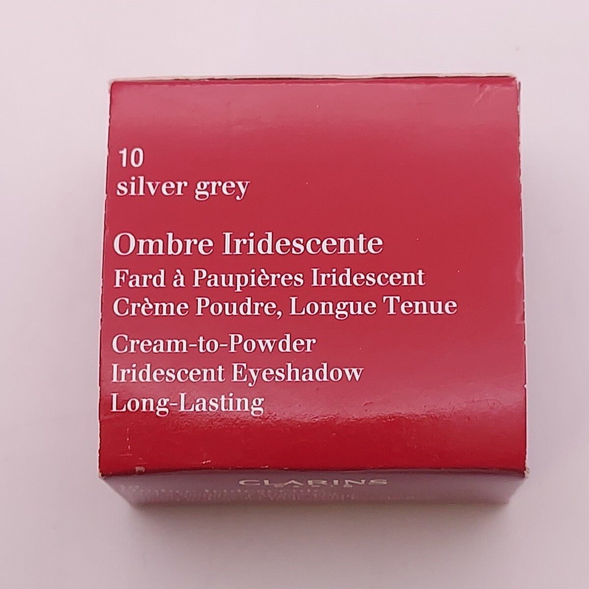 Clarins Iridescent Cream to Powder Eyeshadow - Silver Grey, 0.2oz
