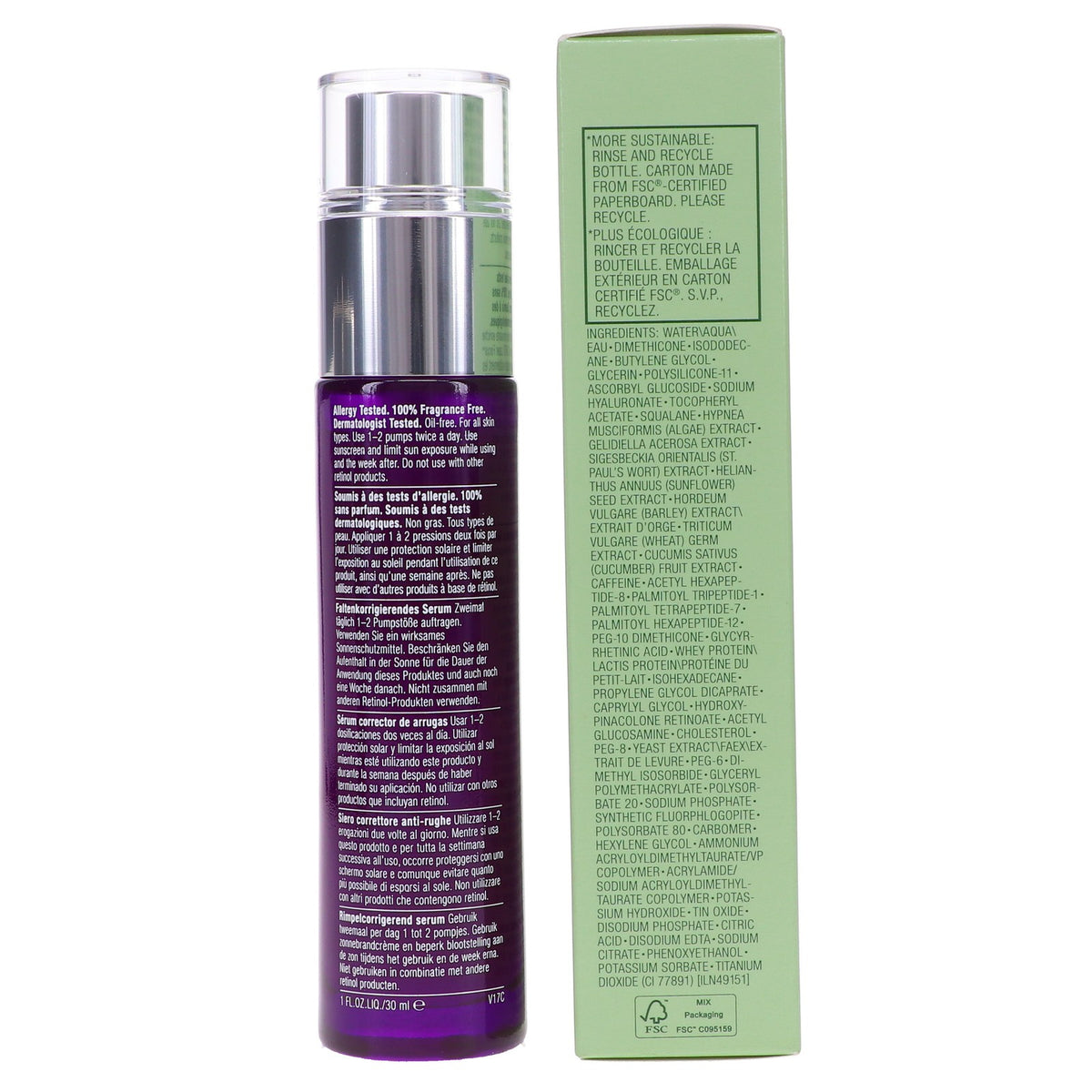 Clinique Smart Clinical Repair Wrinkle Correcting Serum 1 oz for Aging Skin