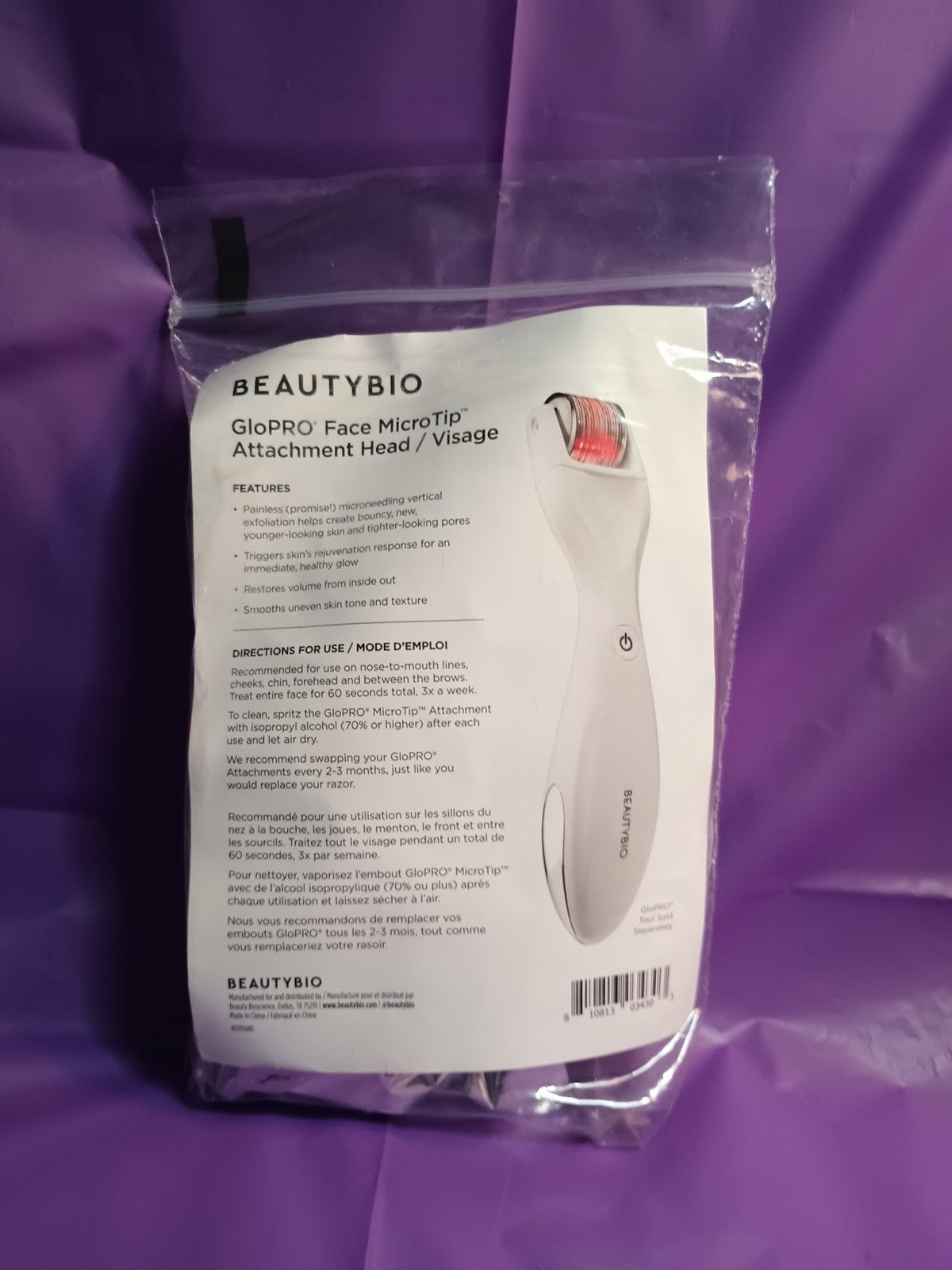 Microtip Attachment Heads 3 Pack for Face Micro-Needling Devices