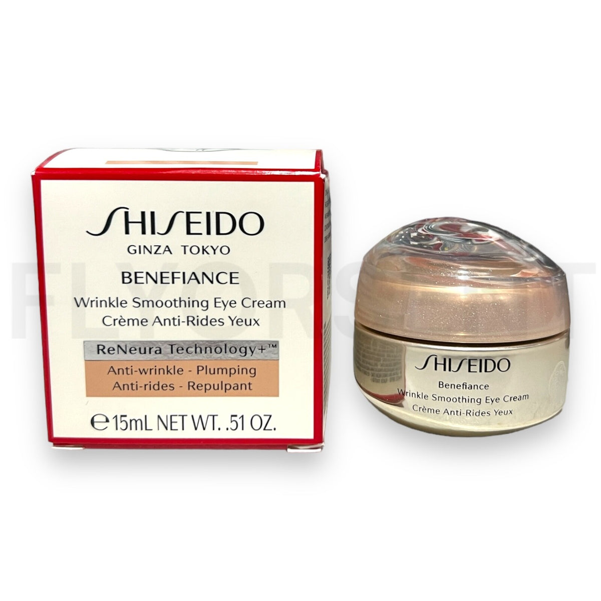 Shiseido Benefiance Wrinkle Smoothing Eye Cream 15ml - Hydrating Anti-Aging Formula