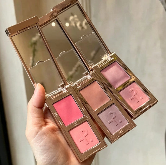Mini Double-Take Crème & Powder Blush Duo - Multiple Shades