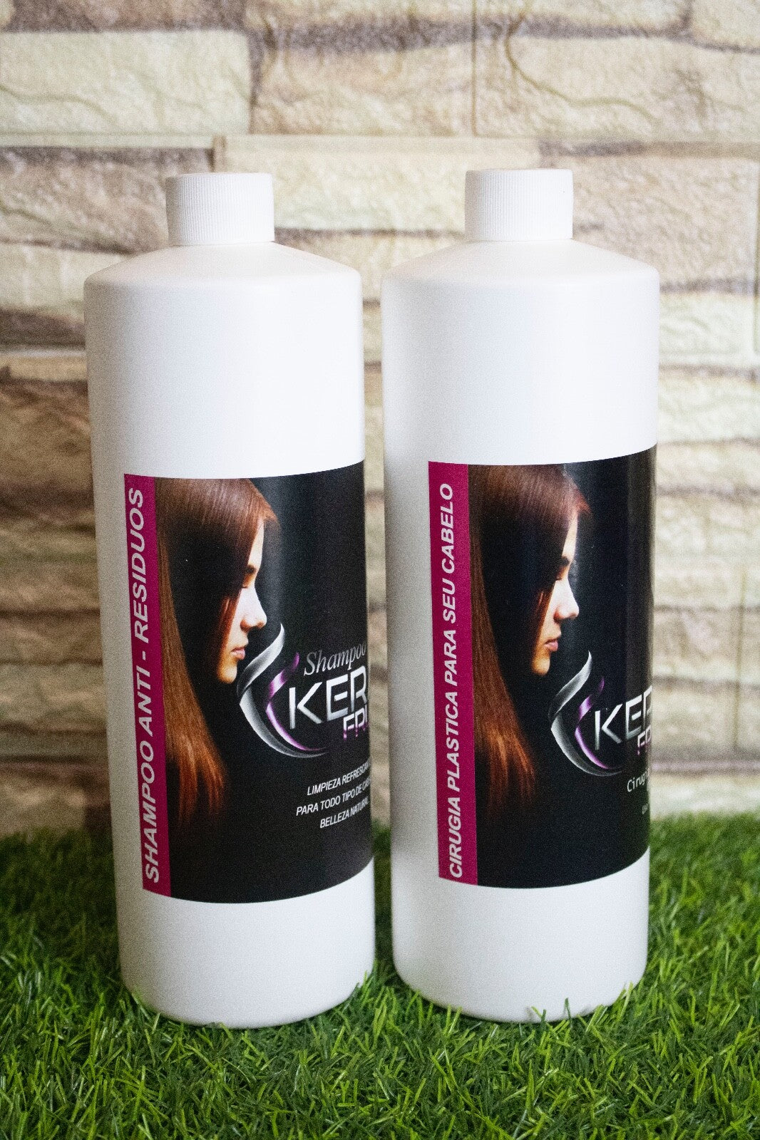 Hair Treatment & Shampoo Set - Deep Hydration, Frizz Control, 32oz