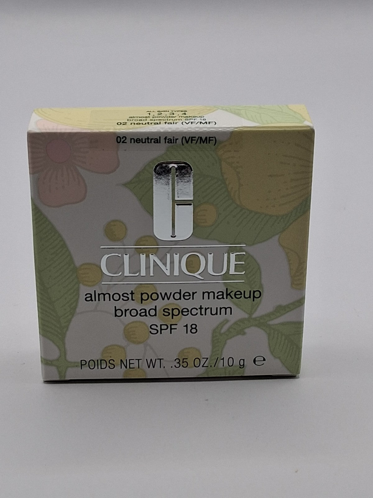 Clinique Powder Makeup SPF 18 Neutral Fair Face Powder - 02