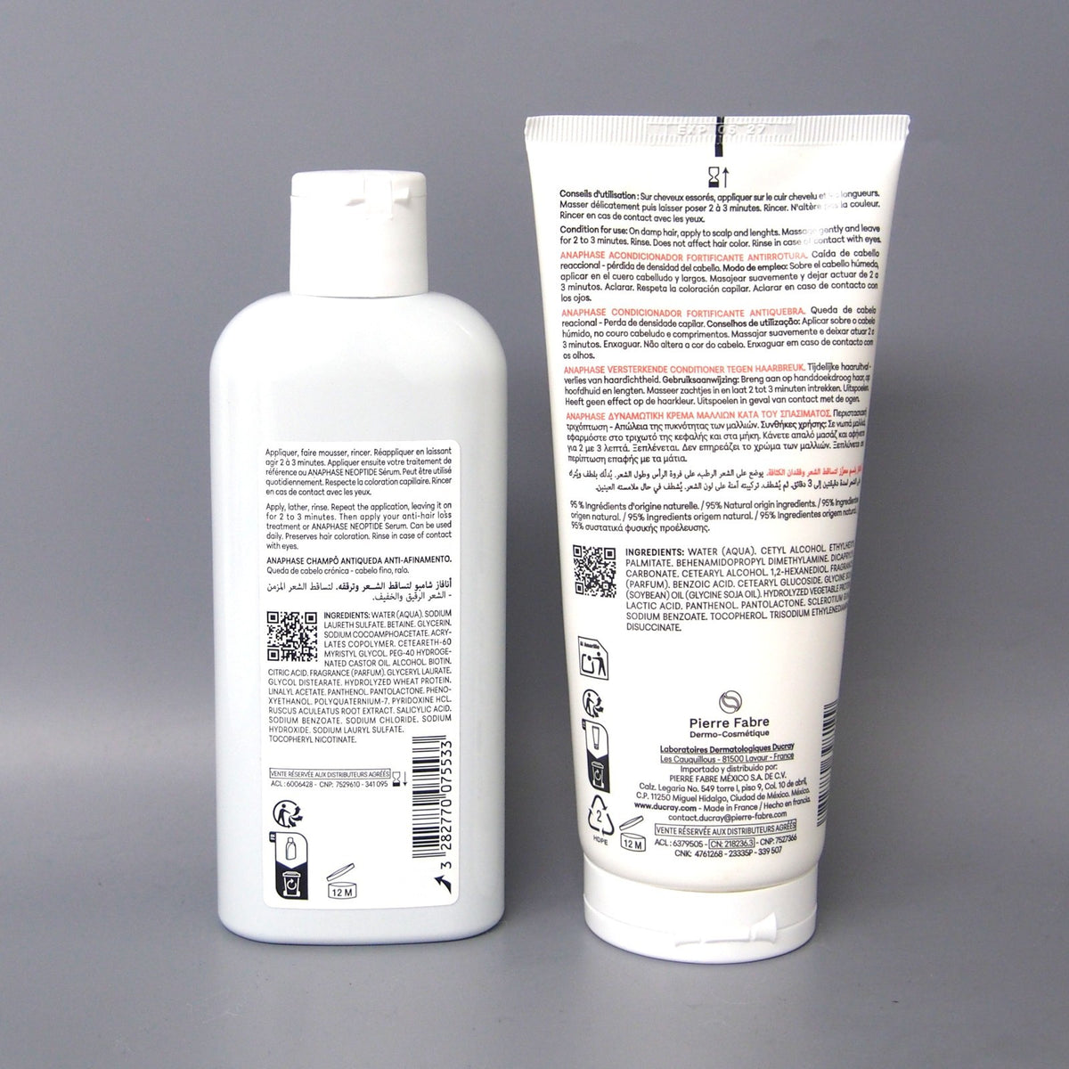 Ducray Anaphase+ Anti-Hair Loss Shampoo & Conditioner Duo 200ml