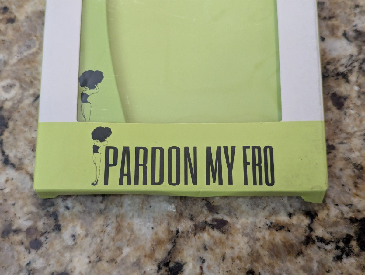 Wide-Tooth Comb for Curly Hair - Green Styling Tool