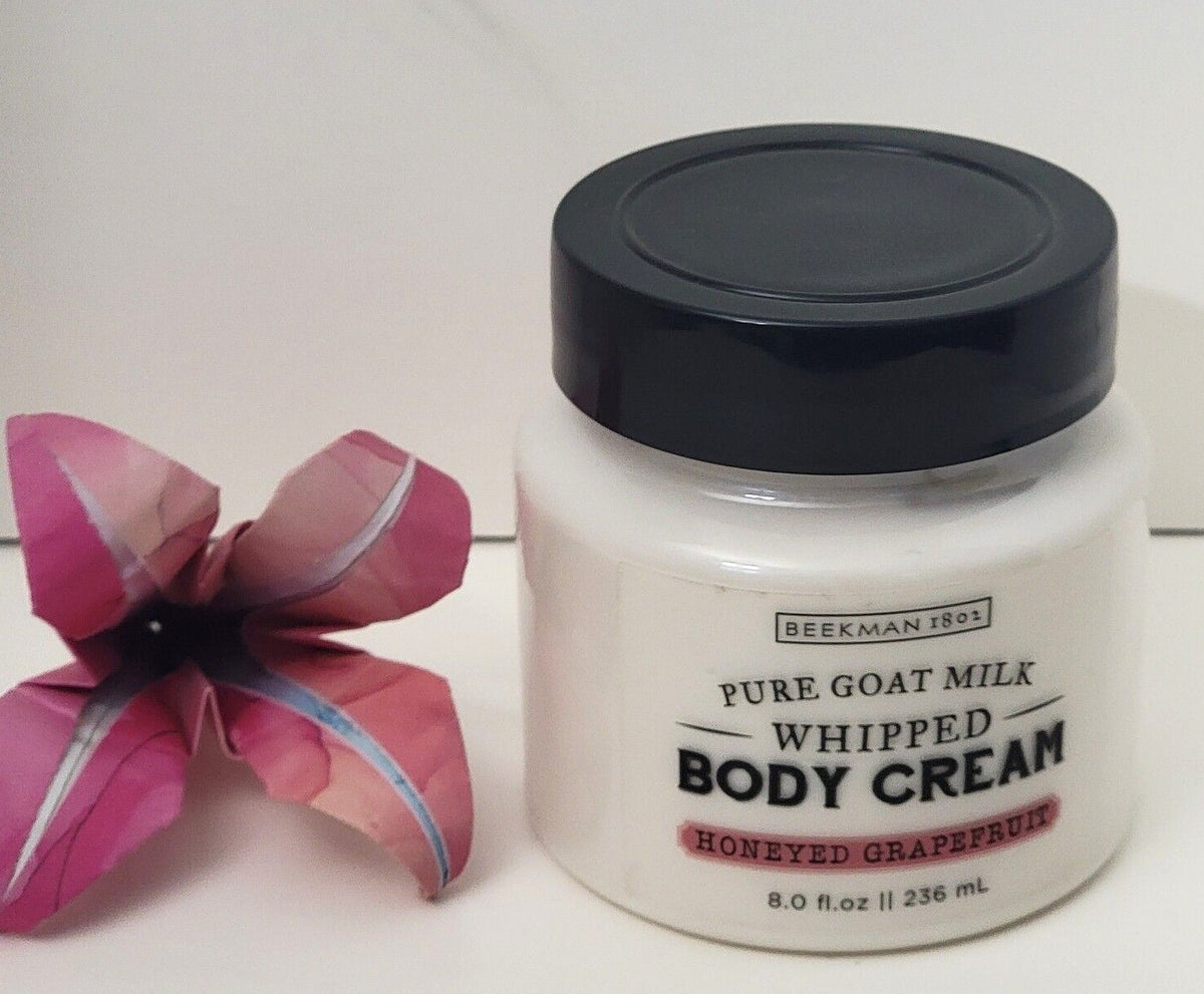 BEEKMAN 1802 GOAT MILK WHIPPED BODY CREAM 8 fl oz PICK YOUR SCENT