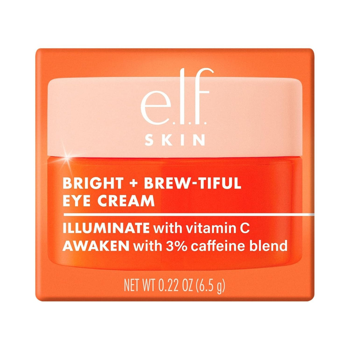 Brightening Eye Cream with Vitamin C & Depuffing Ingredients - Hydrating & Cruelty-Free