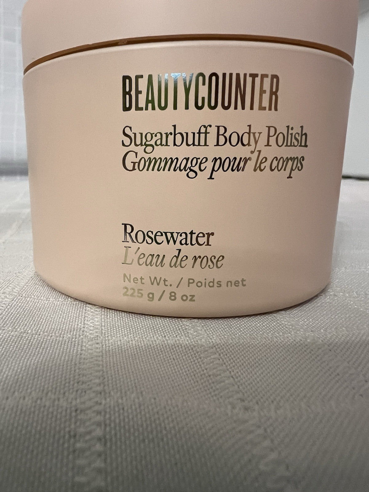 *Beautycounter* Sugarbuff Body Polish Scrub in Rosewater - Limited