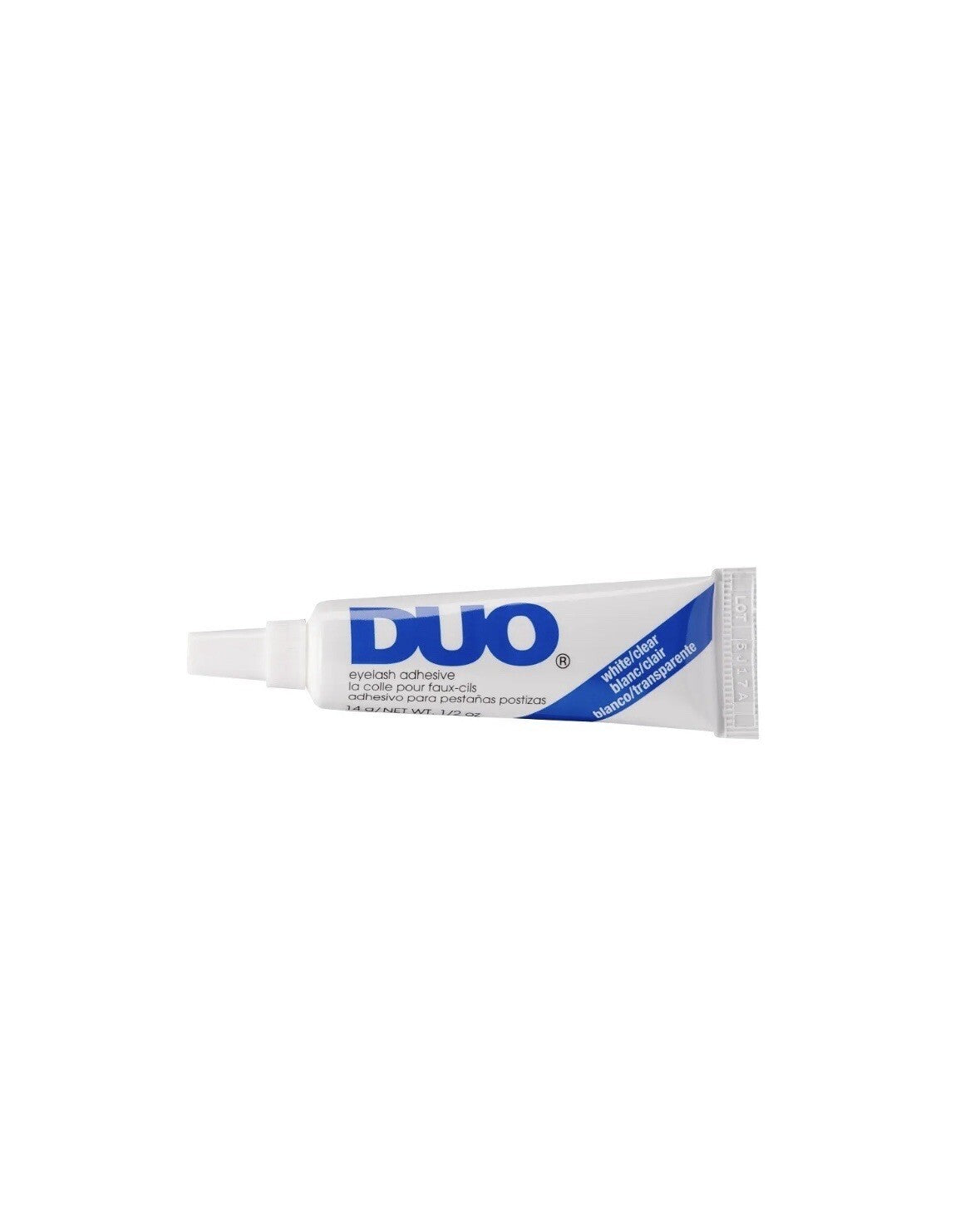 Strip Eyelash Adhesive - Clear White 0.5 oz / 14g for False Eyelashes