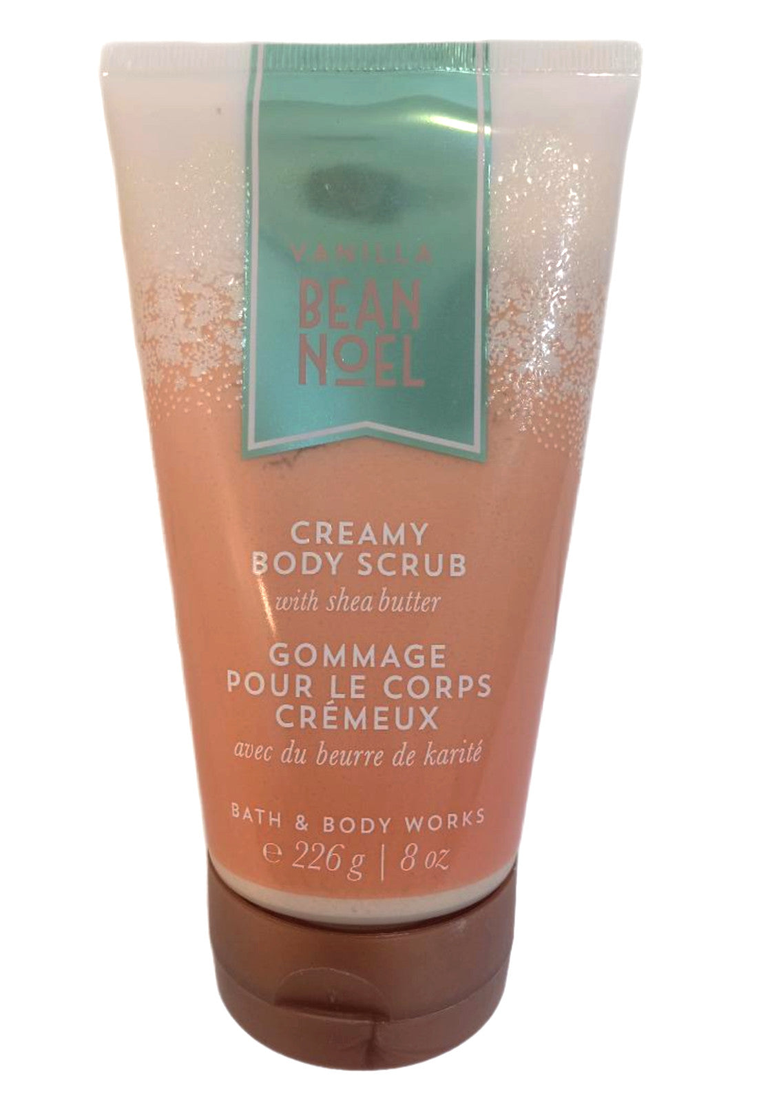 Bath And Body Works Creamy Scrub Vanilla Bean Noel Exfoliating 8 OZ