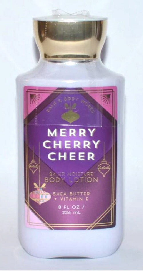 BATH & BODY WORKS MERRY CHERRY CHEER LOTION 8 OZ