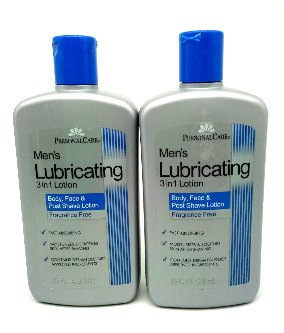 Men's Lubricating Lotion 3-in-1 - 2 Pack (20oz each)