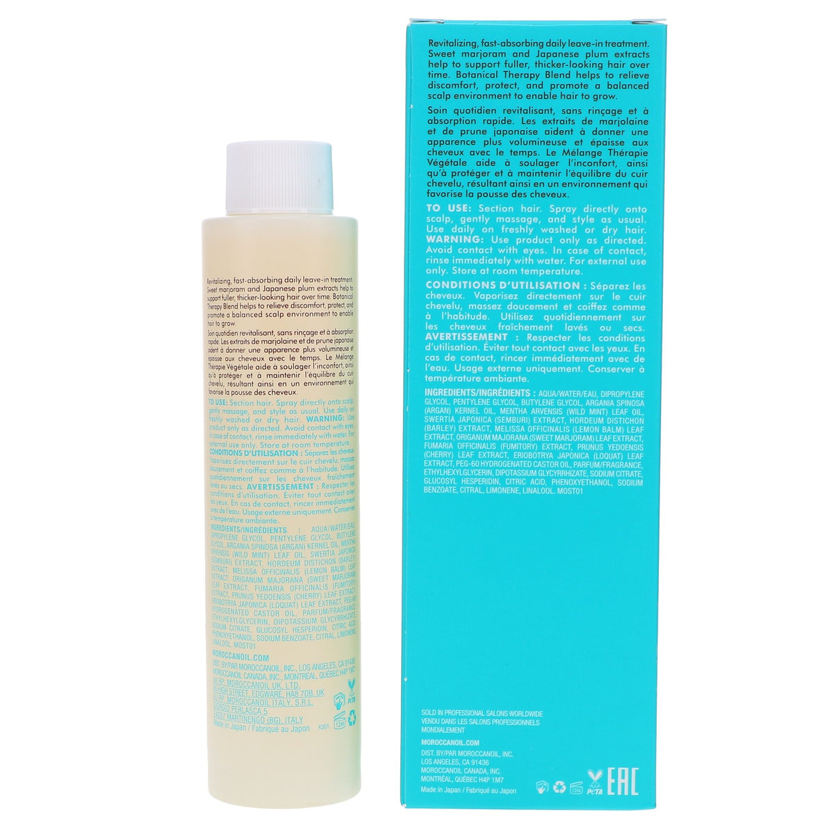 Revitalizing Scalp Tonic for Dry & Balanced Hair Care - 3.4 oz