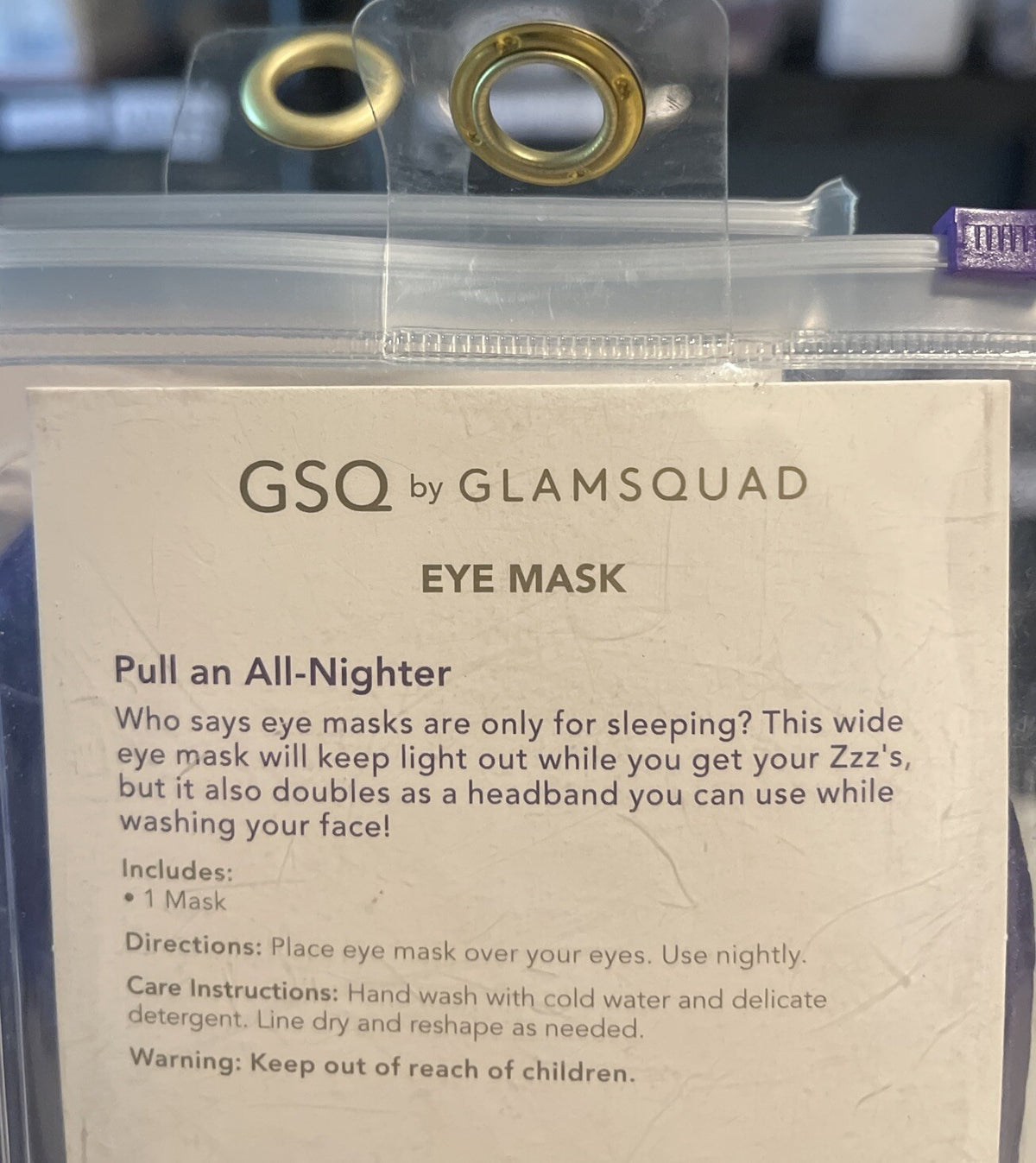 Set of 10 Eye Masks for Relaxation and Sleep - New