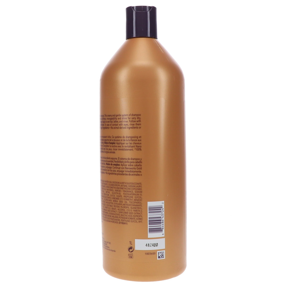 Pureology Nanoworks Gold Shampoo - Sulfate-Free, Color Protecting, 33.8 oz