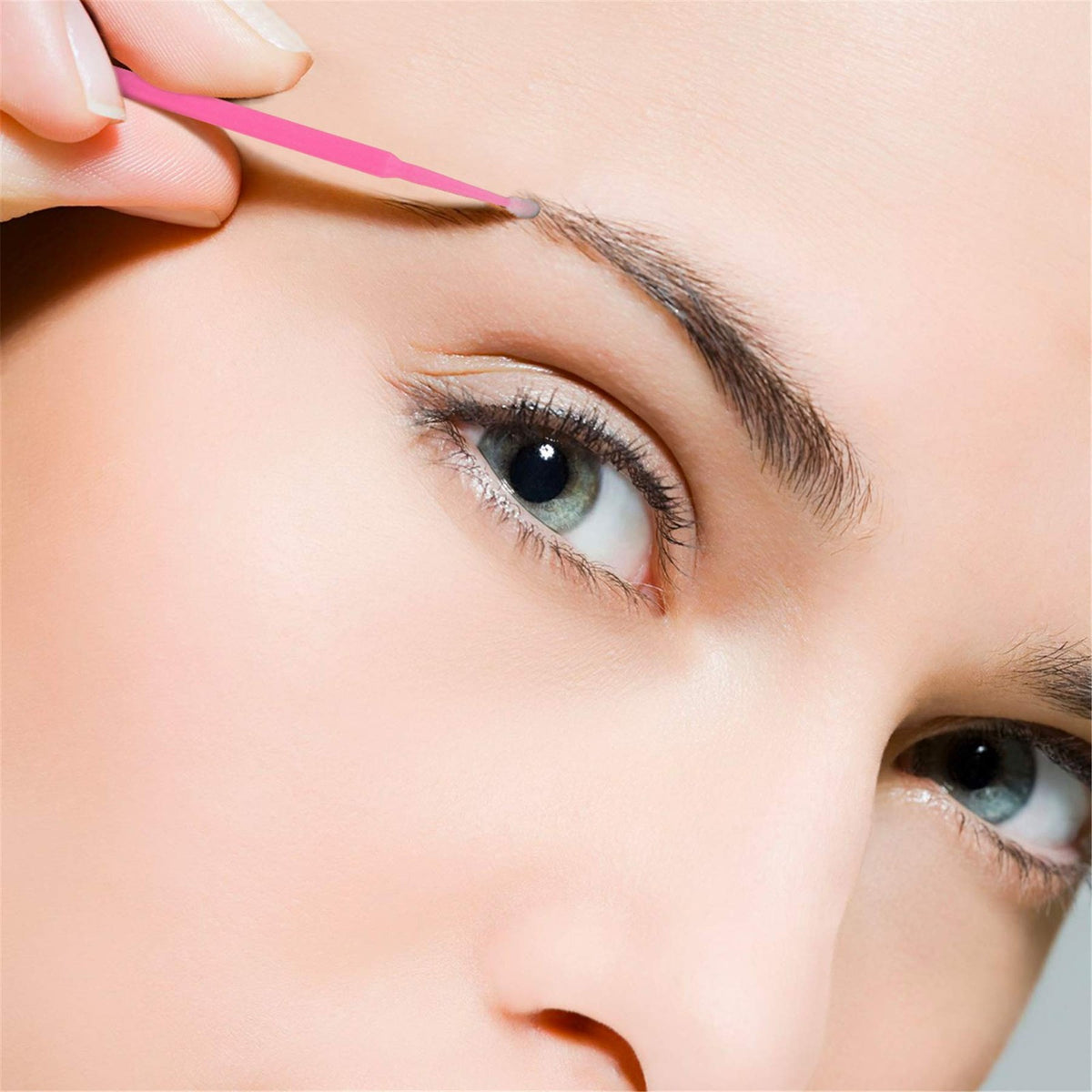 Disposable Micro Cotton Swabs for Makeup & Cleaning - Pink, 400 pcs