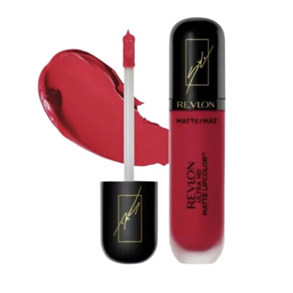 Revlon Ultra HD Matte Lip Color Set - Sofia Red 680, Pack of 2