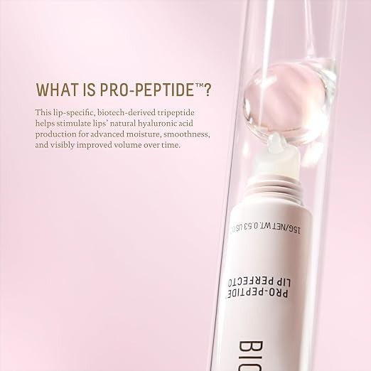 Vegan Lip Balm with Peptides & Squalane - 24-Hour Hydrating Lip Treatment