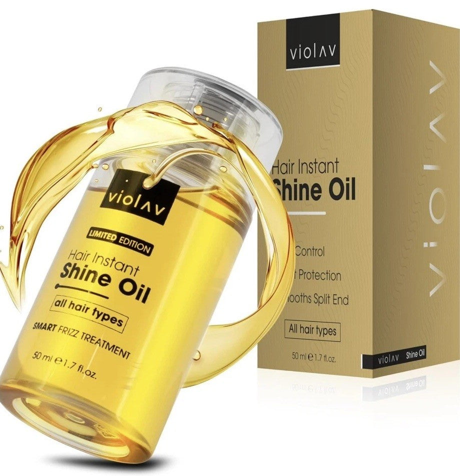 Hair Shine Oil with Frizz Control & Heat Protection 50ml