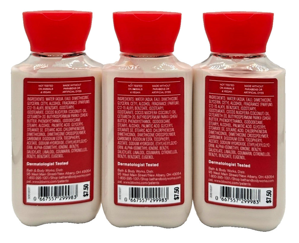 Japanese Cherry Blossom Body Lotion 3 oz - Set of 3