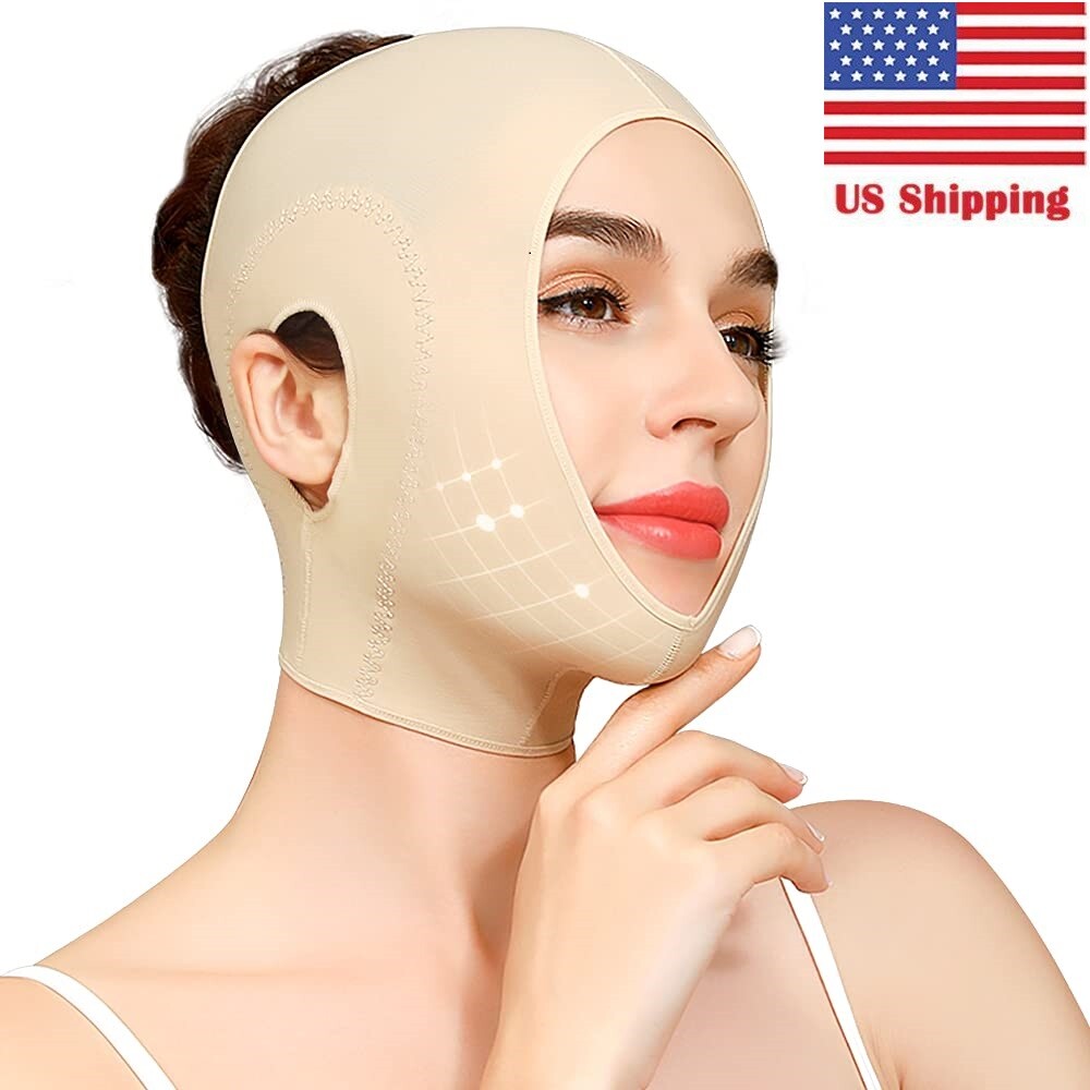 Reusable V Line Face Slimming Mask for Double Chin Reduction & Facial Lifting