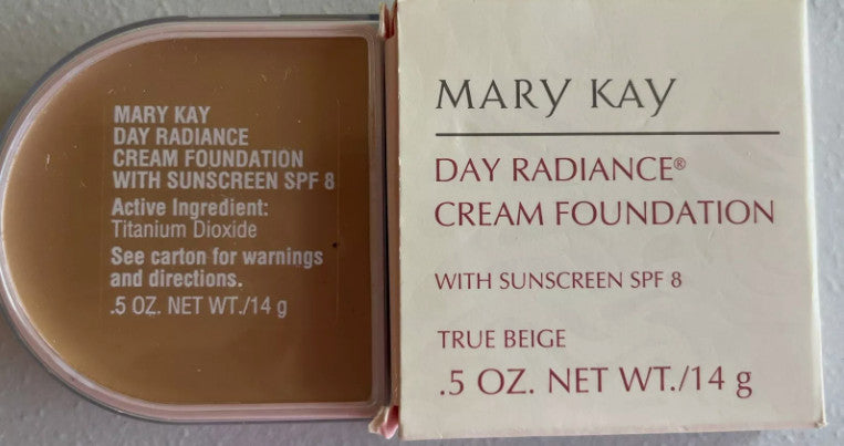 Cream Foundation SPF 8 for Face - Multiple Shades, Light & Water-Resistant