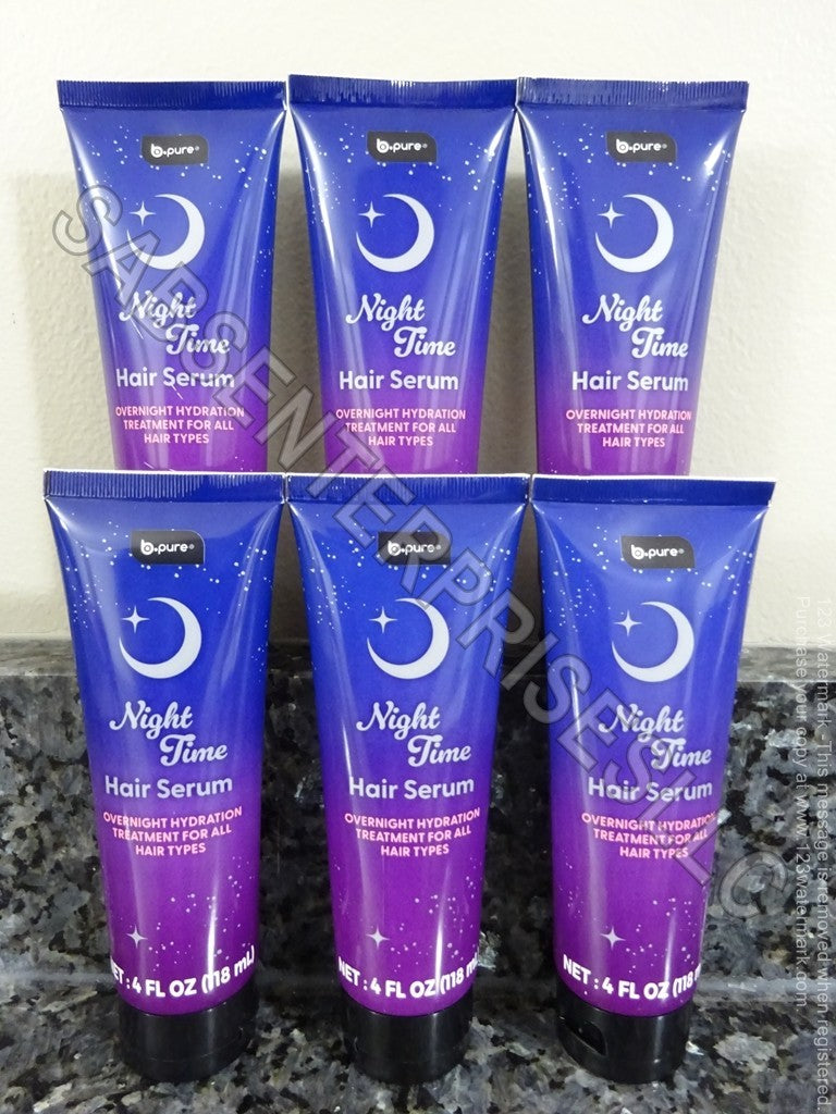 Night Time Hair Serum - Hydrating Overnight Treatment for Hair - 4 FL oz