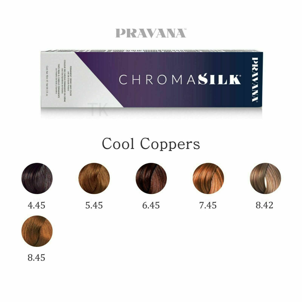 PRAVANA CHROMASILK Permanent Creme Hair Color 3oz